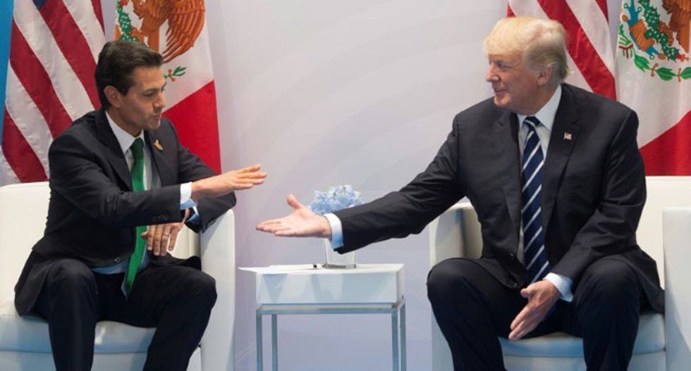BUSTED: Trump claimed victory on his trade war — even though Mexico had agreed to the actions before he launched it
