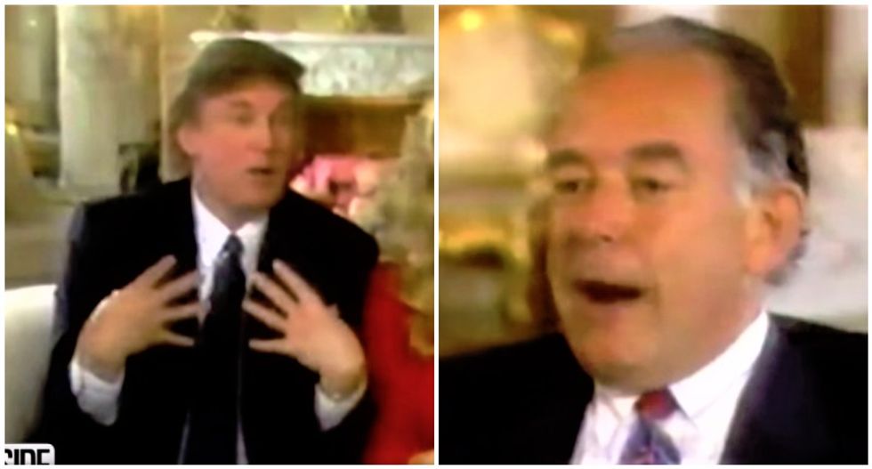 Robin Leach has died -- here's a clip of Trump talking with him about his infant daughter's breasts