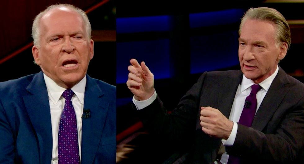Bill Maher and former CIA director John Brennan debate whether Trump is a traitor or merely 'treasonous'