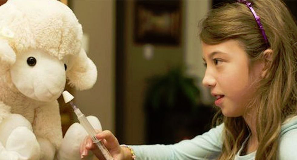 This 9-year-old girl has learned how to administer naloxone because of her drug-addicted brother