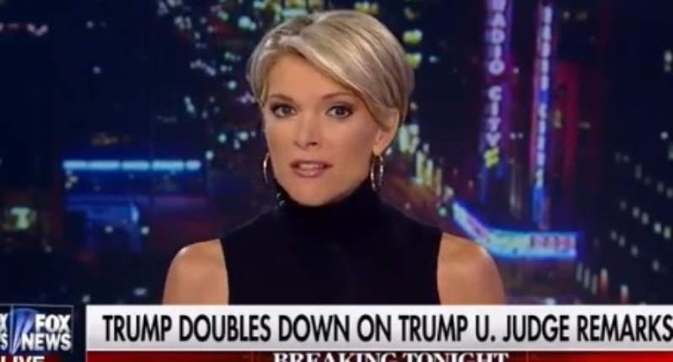 Megyn Kelly jabs at O'Reilly: 'Pundits' are wrong to want federal judge off Trump Univ. case
