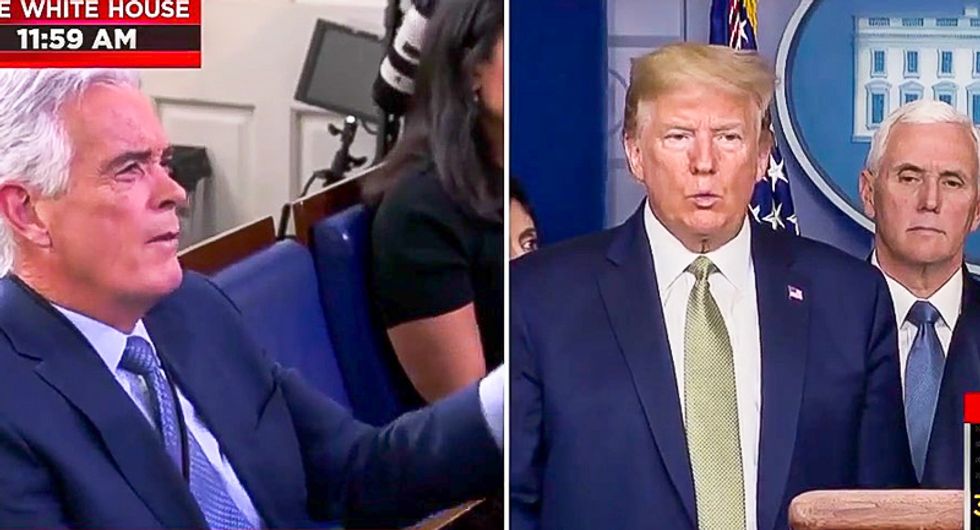 At coronavirus briefing, Trump says Fox News viewers are 'especially' important