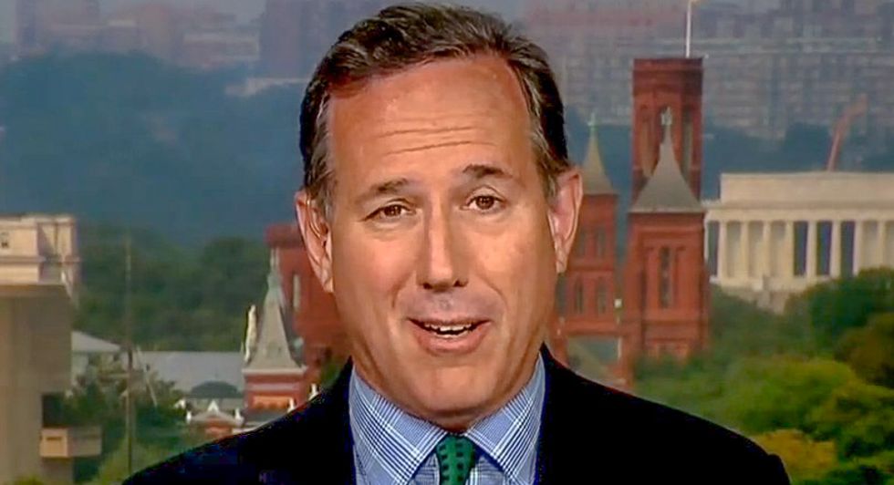 CNN hosts clash with Rick Santorum as he defends of Trump's rhetoric in wake of synagogue massacre
