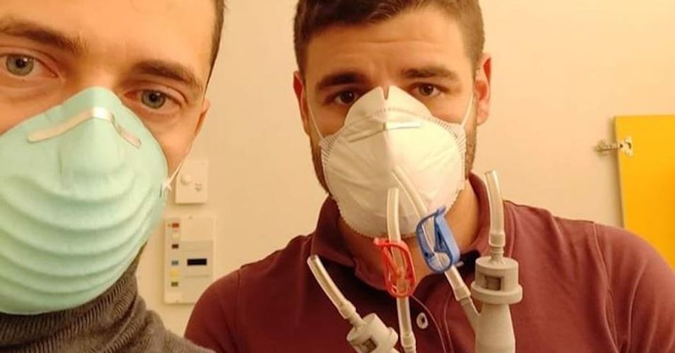 Italians 3D-print key ventilator piece for just $1 to help battle coronavirus -- so medical company threatens to sue them