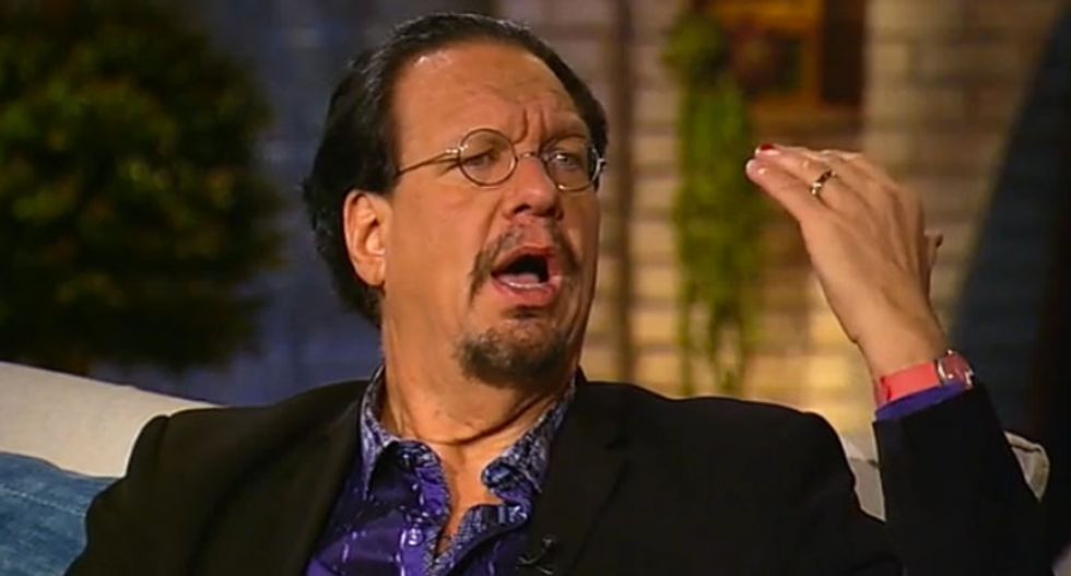 WATCH: Penn Jillette shreds 'evil' Donald Trump for appealing to 'stupid' conspiracy nuts for votes