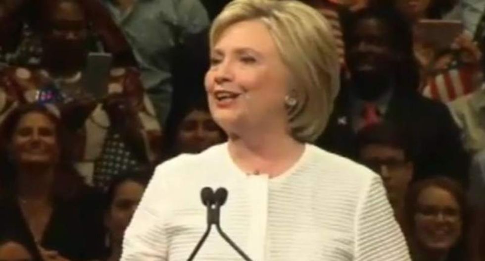 WATCH: Hillary Clinton addresses supporters after decisive New Jersey primary win