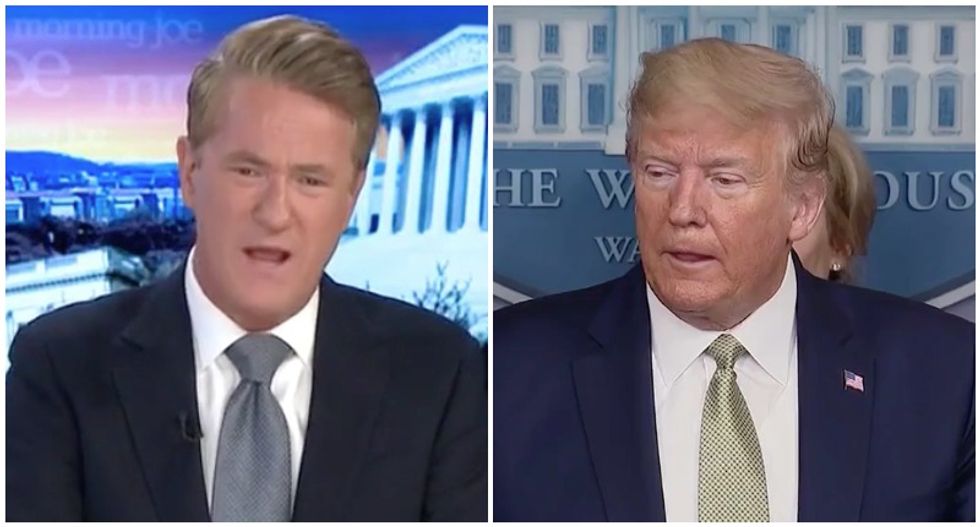 'Who is in charge?' MSNBC's Morning Joe furiously calls out White House 'BS' on COVID-19 testing