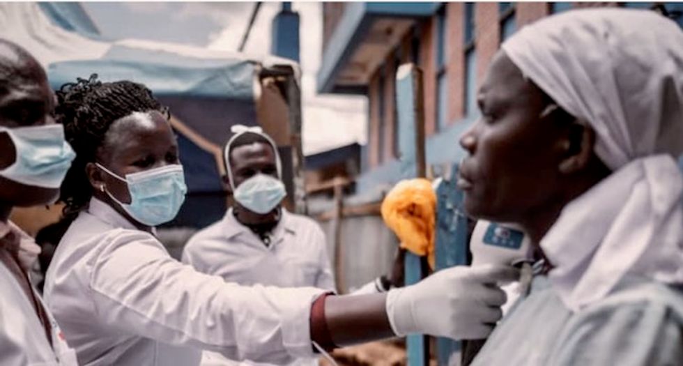 No soap, no water: billions lack basic protection against virus