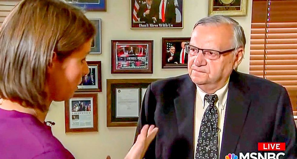 Joe Arpaio says it's 'hard' to call John McCain a hero: 'You know who that person is? It's Donald Trump'
