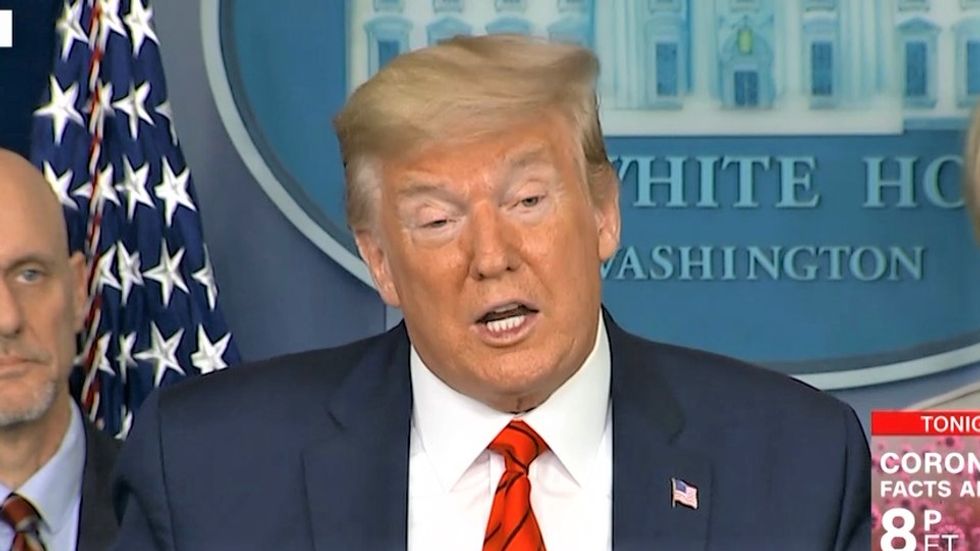 'We don't want everybody to get a test!' Trump blows off question about Americans who still can't get tested