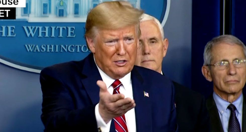 Trump's attempt to blame his coronavirus failures on nation's governors blows up spectacularly in his face