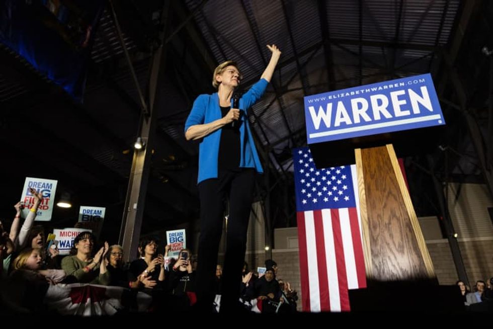How Elizabeth Warren lost the White House but became the president of US ideas