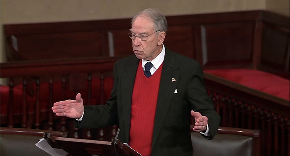 Republican reduced to praying on the Senate floor that Trump 'will have the wisdom' to keep the government open