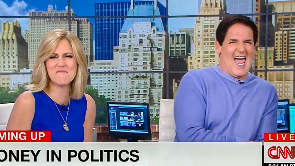 Mark Cuban mocks 'Koch brothers' by mispronouncing their name in the most hilarious way on live TV