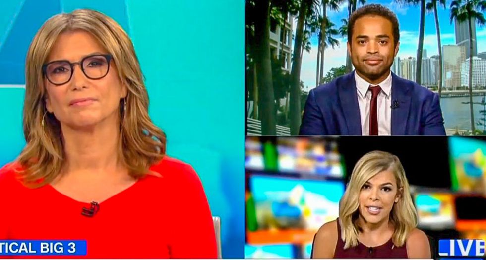 GOPer melts down and tells black pundit he is ‘racist’ to call out Ron DeSantis for using the term ‘monkey’