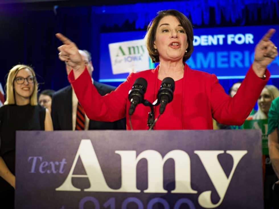 Sen. Amy Klobuchar is in the mix for Joe Biden's running mate