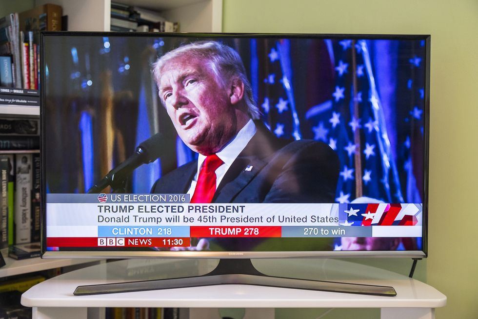 Trump denies watching TV after cable news shows claim he watches lots of TV