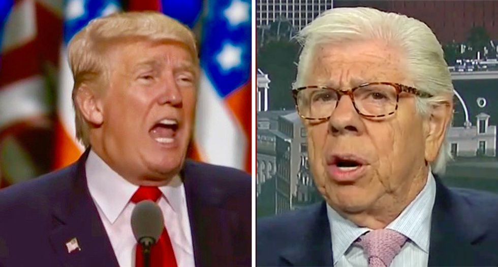 Trump reignites CNN feud by calling Carl Bernstein a 'sloppy degenerate fool'