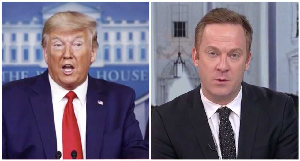 White House reporter claims 'cooped-up' Trump may end social distancing because he's bored