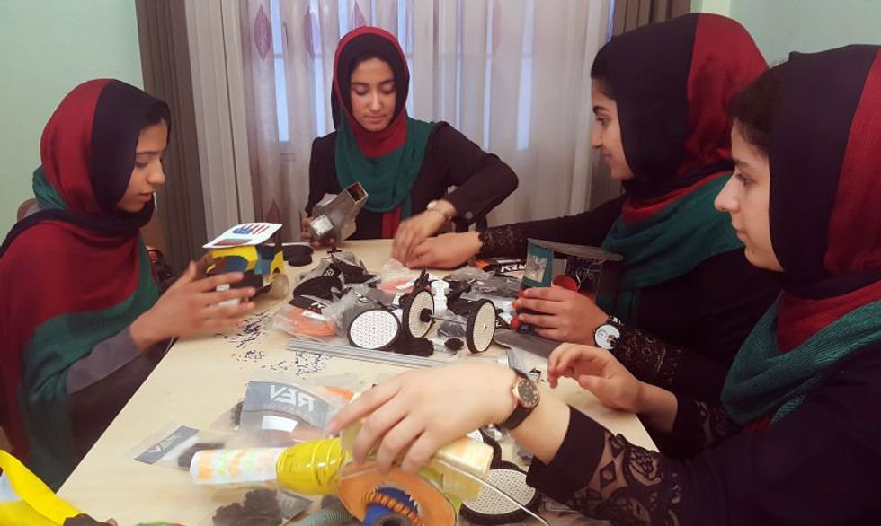 Trump intervened to grant all-girl Afghani robotics team 'parole' entry into the US after public outcry