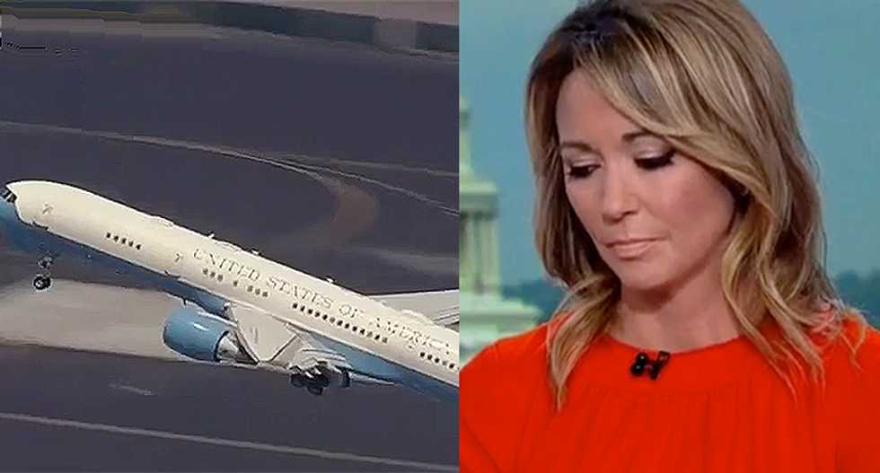 CNN's Brooke Baldwin breaks down as air control clears McCain for take off from 'his beloved Arizona'