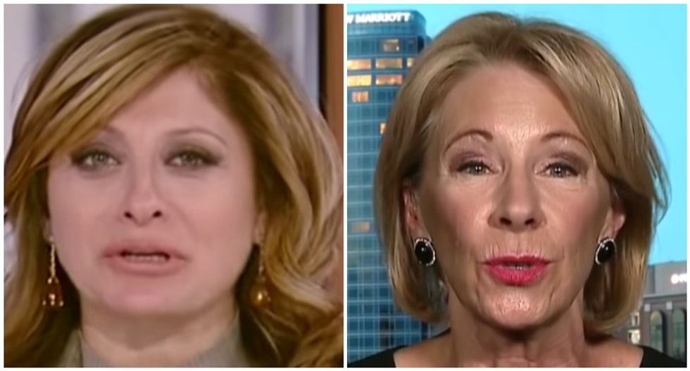 Unearthed emails show Fox News promised Betsy DeVos an 'easy interview' if she came on Maria Bartiromo's show