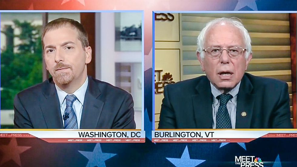 Chuck Todd asks Sanders to stop 'trying to politicize' Orlando shooting by talking about guns