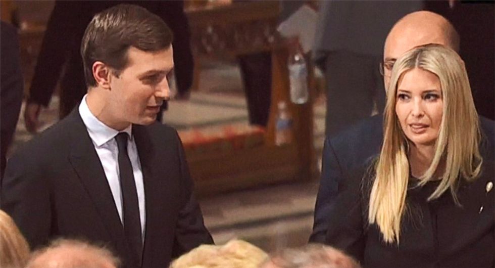 Trump ally furious over treatment of Ivanka and Jared at McCain memorial