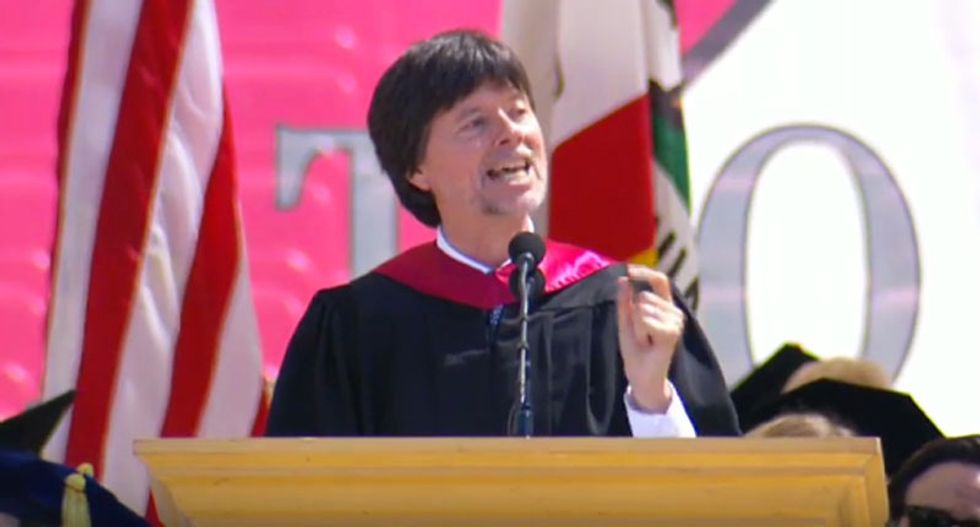 WATCH: Ken Burns absolutely shreds ‘anti-immigrant know-nothing’ Trump at Stanford commencement