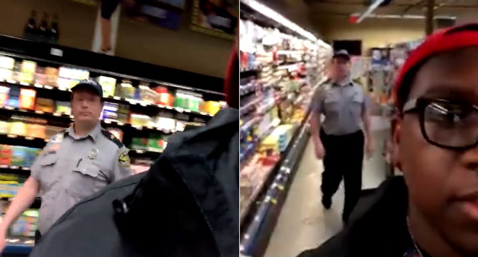 Security guard fired after he's caught stalking a black shopper in a New Orleans grocery store