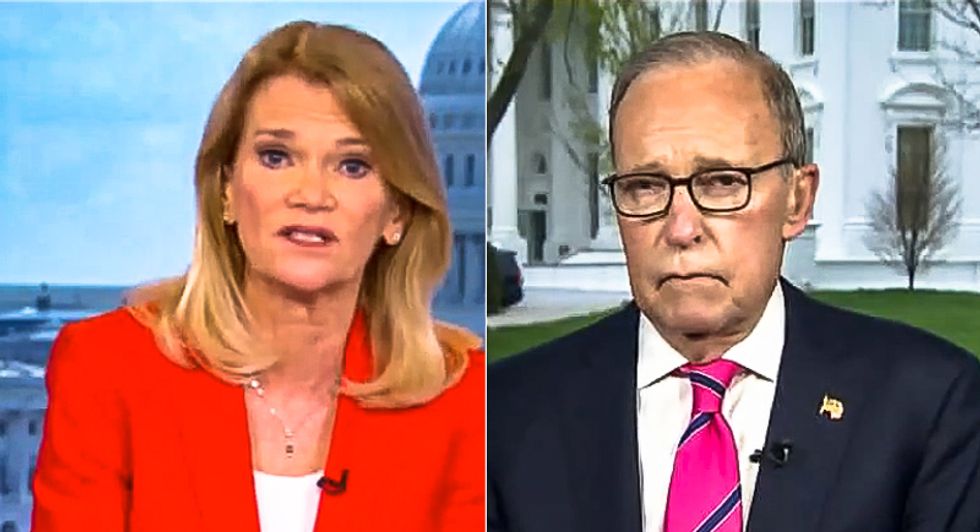 'You downplayed the threat': ABC host chews out Larry Kudlow for calling the virus 'contained'