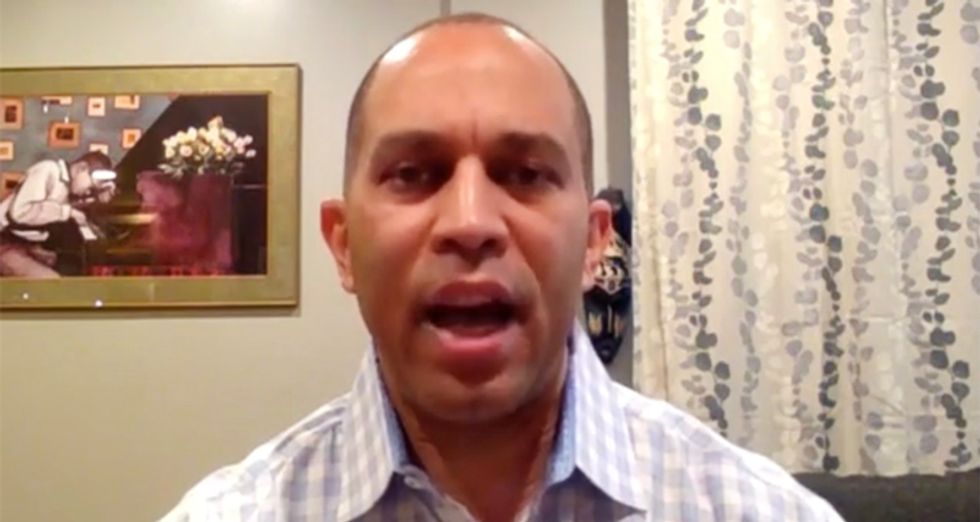 Rep. Jeffries rips Florida's governor for blaming his COVID-19 mess on New York: 'Thousands of young people were partying' on your beaches