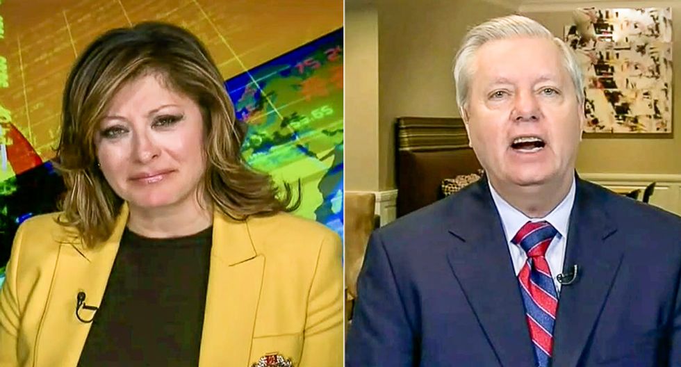 Lindsey Graham melts down at 'disgusting' Nancy Pelosi after she says Trump contributes to 'people dying'