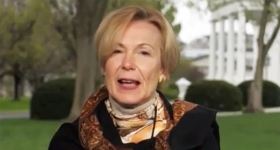 Dr Birx’s stunned reaction as Trump recommends injecting disinfectants provides the humor 2020 needed