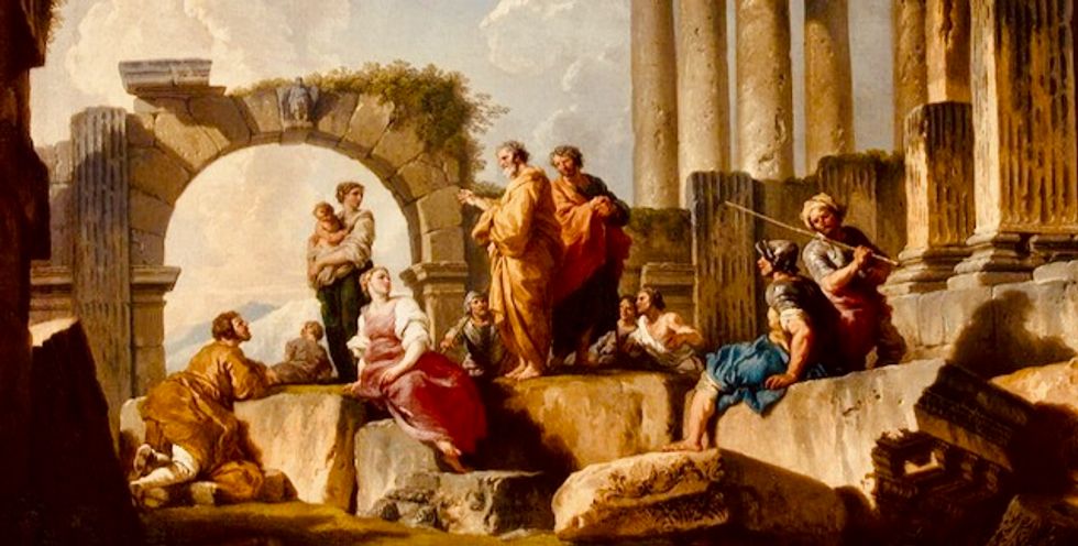 What early Christian communities tell us about giving financial aid at a time of crises