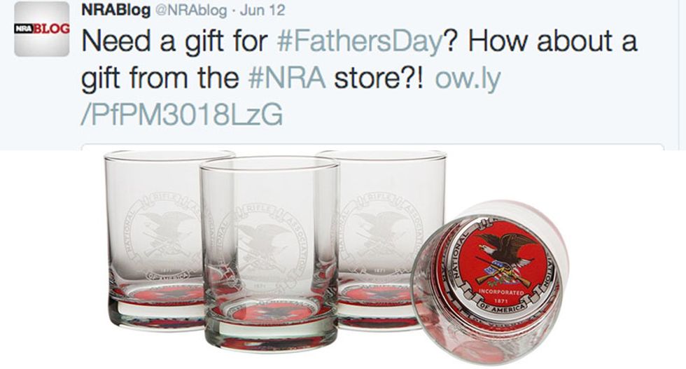NRA ignores 50 dead in Orlando to sell Father's Day gifts and shooting lessons