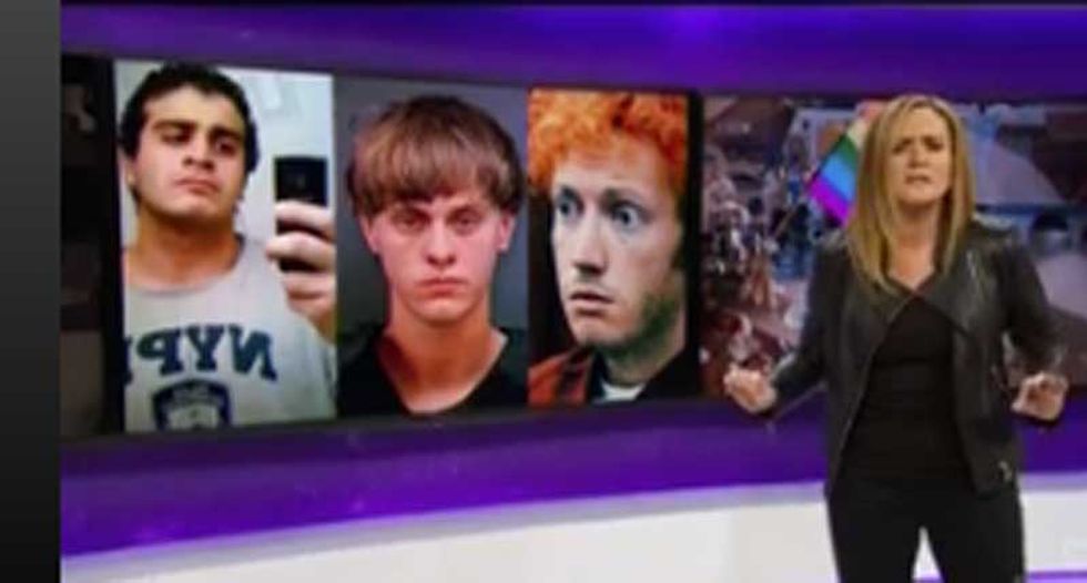 Samantha Bee just scorched the NRA and the 'high-capacity penis substitutes' they call guns