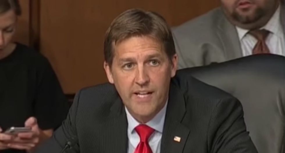 Ben Sasse throws the New Deal and Great Society under the bus -- then admits Congress is incompetent to manage the government