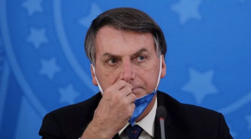 Bolsonaro: 'I drank hydroxychloroquine and I'm feeling great'