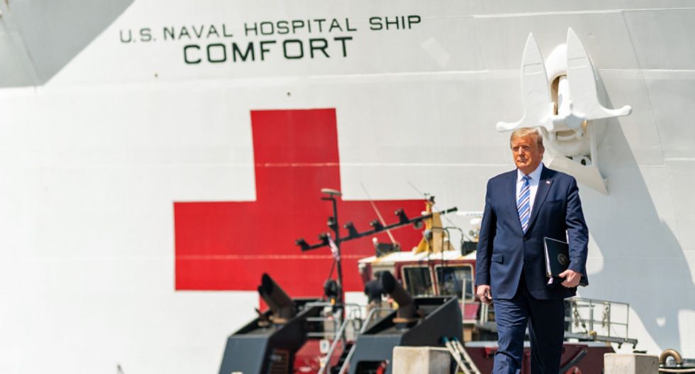 USNS Comfort has 1,000 hospital beds to help with New York’s crisis — but only 3 patients: report