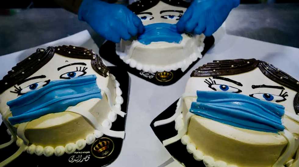 'Corona cake' spreading fast in Gaza