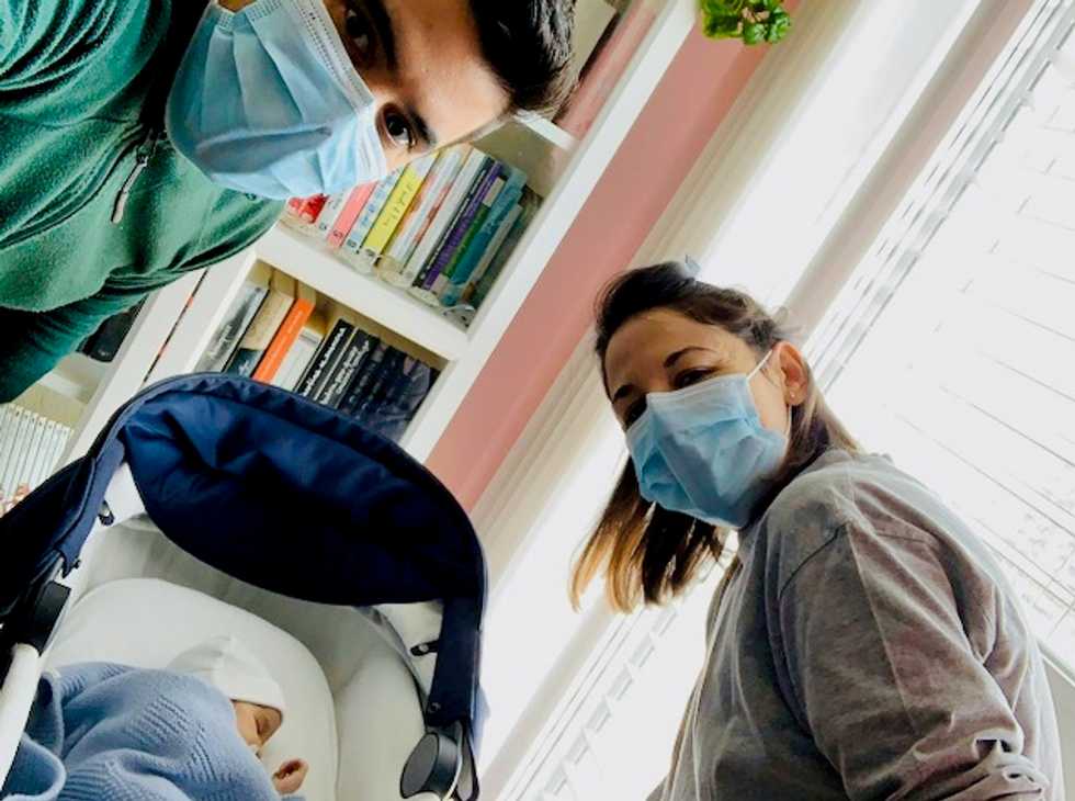 Untouchable: the baby born to a mum with coronavirus