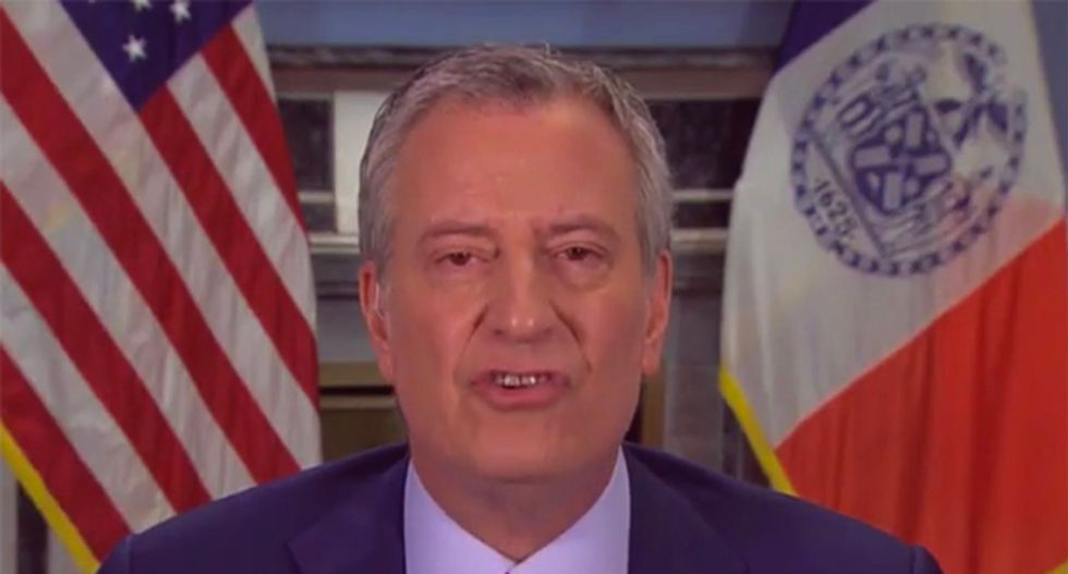 NYC's de Blasio delivers frightening new revelation about extreme ventilator shortage in his city's hospitals