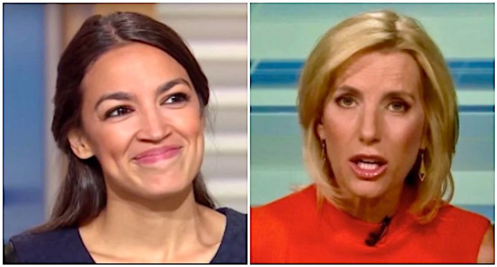‘Why are you on TV?’ Alexandria Ocasio-Cortez demolishes Laura Ingraham’s attempted mockery