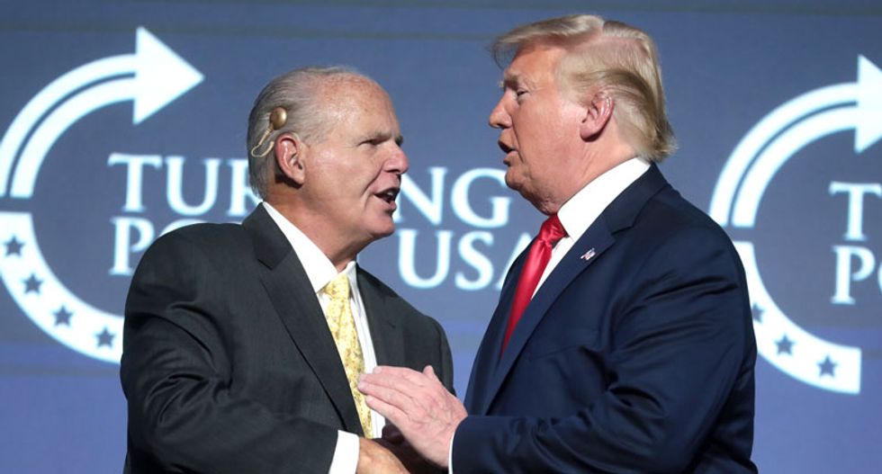 Trump wanted to do a coronavirus radio show – but chickened out over fears of stepping on Rush Limbaugh’s toes: report