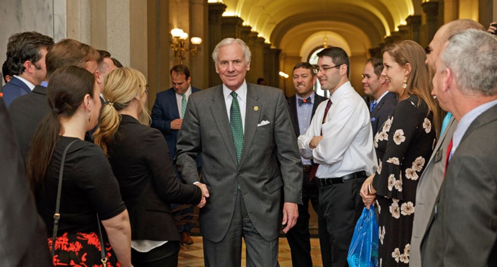 South Carolina frantically constructs tent hospitals for COVID-19 spike — as governor reopens businesses