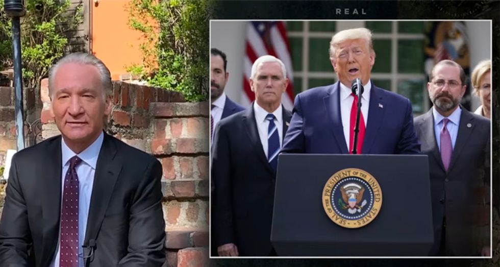 HBO's Bill Maher returns to rip Trump over the pandemic -- and blast his fans who are rallying around 'the guy who made it worse'