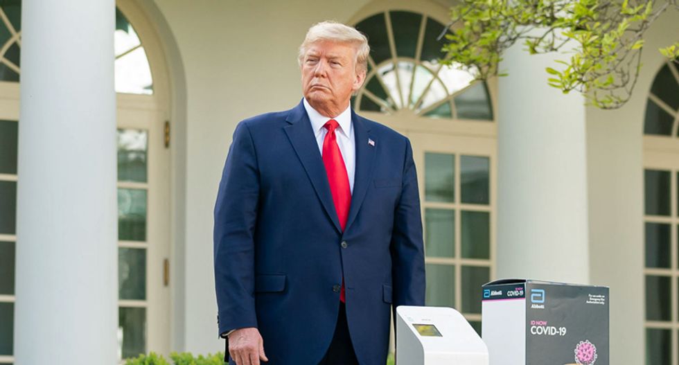 Test Trump touted is so error-prone at least one hospital was forced to return it: report