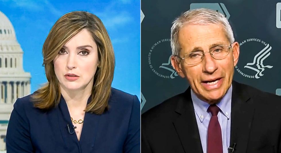 ‘That would be a false statement’: Dr. Fauci knocks down claim virus is ‘under control’