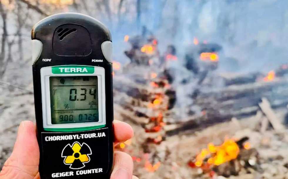 Ukraine denies radioactive spike from Chernobyl forest fire